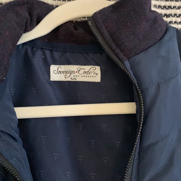 Navy Sovereign Codes kids vest - Picture 2 of 4